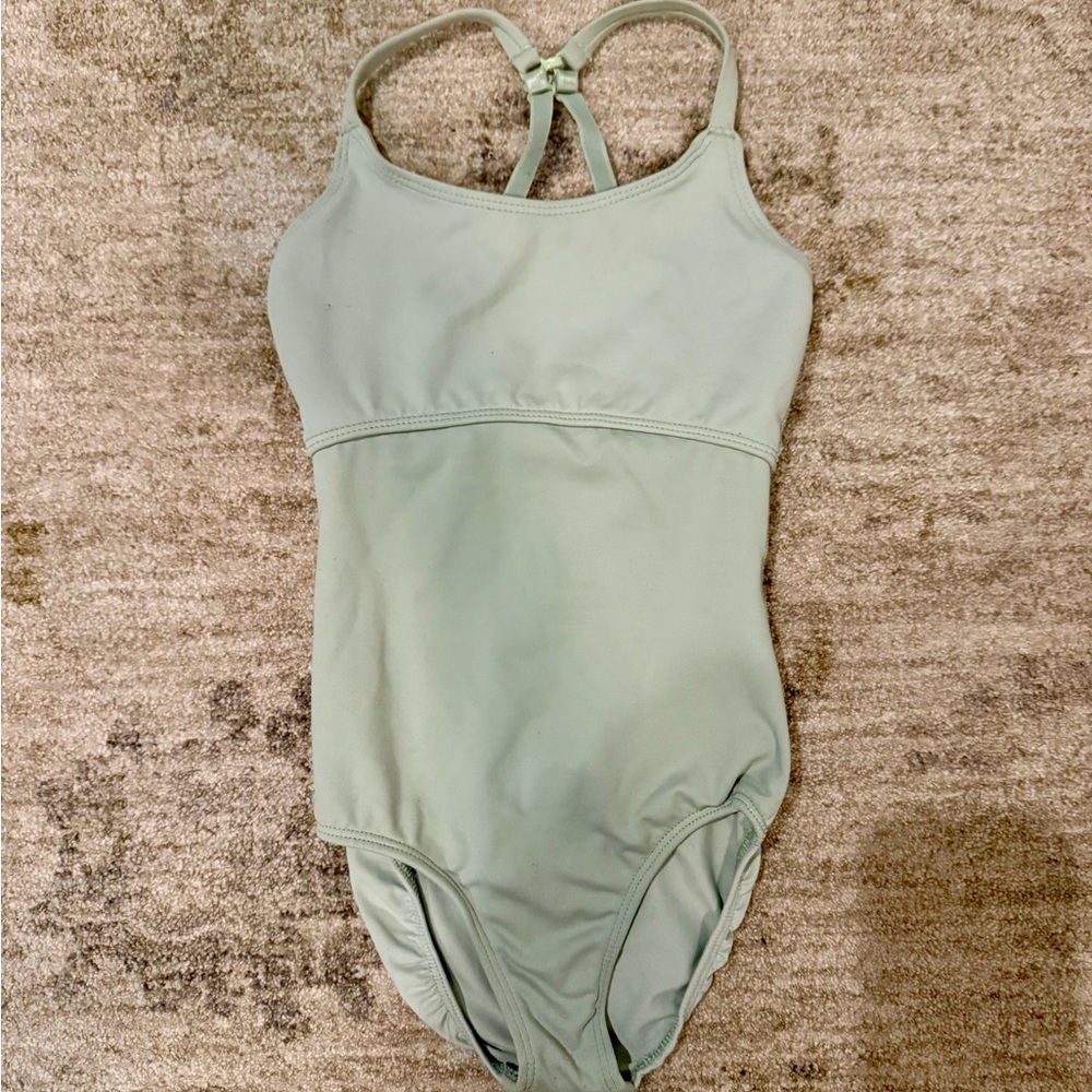 Eurotard mint leotard, size small
